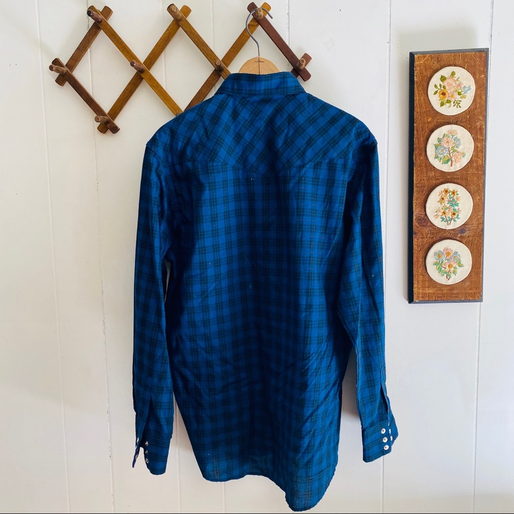 🍄5/$30 Western Pearl Snap Button Down - Picture 8 of 9